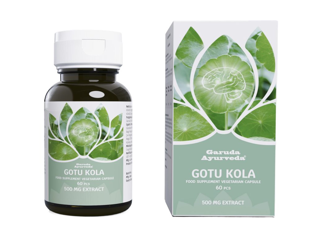 GARUDA AYURVEDA GOTU KOLA VEGETÁRIÁNUS KAPSZULA 60DB