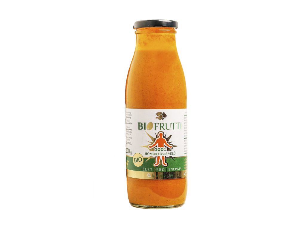 BIO BIOFRUTTI 100% HOMOKTÖVIS VELŐ 500G DRS+50FT BETÉTDÍJ