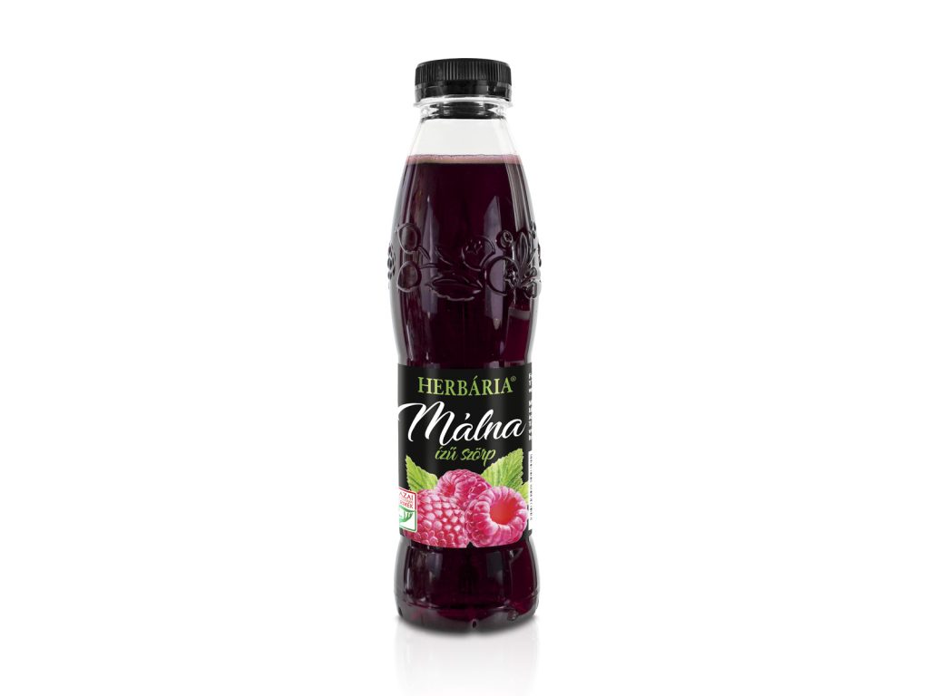 HERBÁRIA MÁLNA ÍZŰ SZÖRP 500ML DRS+50FT BETÉTDÍJ